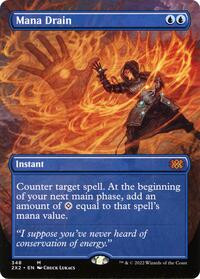 Mana Drain (Borderless), Double Masters 2022