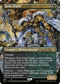Grim Flayer (Borderless), Double Masters 2022