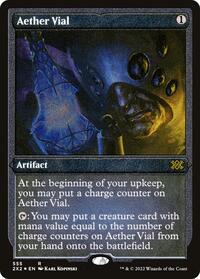 Aether Vial (Foil Etched), Double Masters 2022