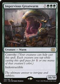 Impervious Greatwurm, Double Masters 2022