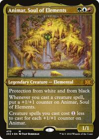 Animar, Soul of Elements (Foil Etched), Double Masters 2022