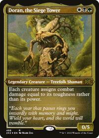 Doran, the Siege Tower (Foil Etched), Double Masters 2022