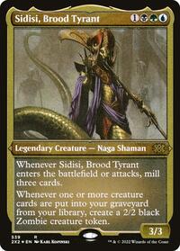 Sidisi, Brood Tyrant (Foil Etched), Double Masters 2022