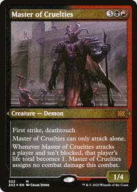 Master of Cruelties (Foil Etched), Double Masters 2022
