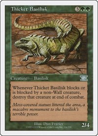 Thicket Basilisk, Classic Sixth Edition