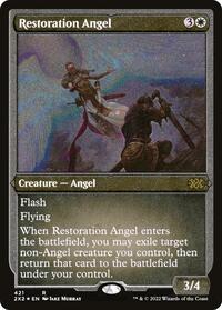 Restoration Angel (Foil Etched), Double Masters 2022