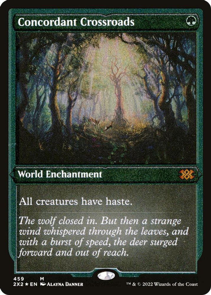 Concordant Crossroads Foil Etched