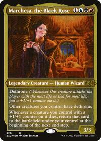 Marchesa, the Black Rose (Foil Etched), Double Masters 2022