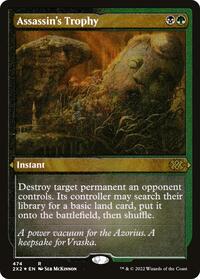Assassin's Trophy (Foil Etched), Double Masters 2022