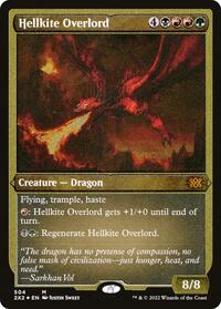 Hellkite Overlord (Foil Etched), Double Masters 2022