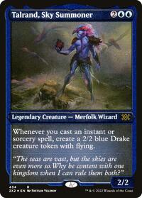 Talrand, Sky Summoner (Foil Etched), Double Masters 2022