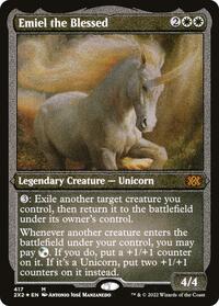 Emiel the Blessed (Foil Etched), Double Masters 2022