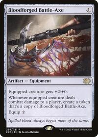 Bloodforged Battle-Axe, Double Masters 2022