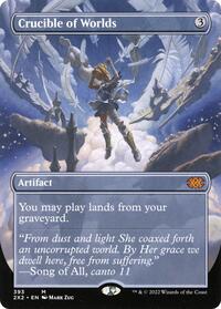 Crucible of Worlds (Borderless), Double Masters 2022