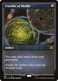 Crucible of Worlds (Foil Etched), Double Masters 2022