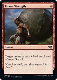 Titan's Strength, Double Masters 2022