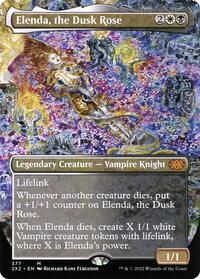 Elenda, the Dusk Rose (Borderless), Double Masters 2022