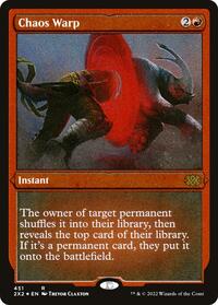 Chaos Warp (Foil Etched), Double Masters 2022