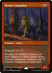 Greater Gargadon (Foil Etched), Double Masters 2022
