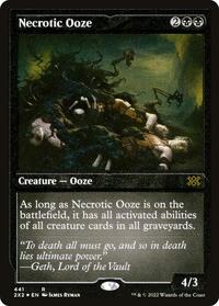 Necrotic Ooze (Foil Etched), Double Masters 2022