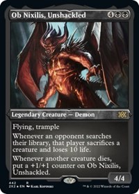Ob Nixilis, Unshackled (Foil Etched), Double Masters 2022
