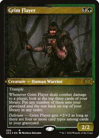 Grim Flayer (Foil Etched), Double Masters 2022