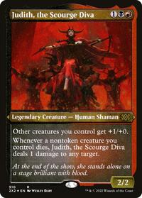 Judith, the Scourge Diva (Foil Etched), Double Masters 2022