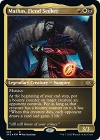 Mathas, Fiend Seeker (Foil Etched), Double Masters 2022