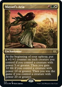 Mayael's Aria (Foil Etched), Double Masters 2022