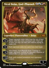 Nicol Bolas, God-Pharaoh (Foil Etched), Double Masters 2022