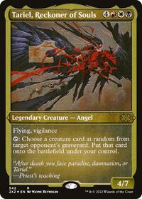 Tariel, Reckoner of Souls (Foil Etched), Double Masters 2022