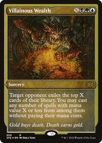 Villainous Wealth (Foil Etched), Double Masters 2022