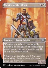 Mentor of the Meek (Borderless), Double Masters 2022