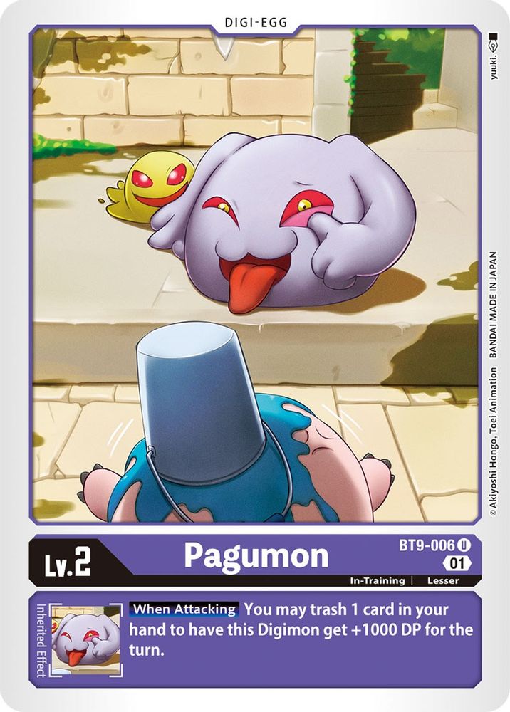 Pagumon, Standard, front