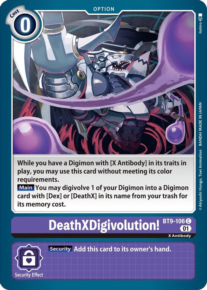 DeathXDigivolution!, Standard, front