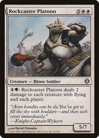 Rockcaster Platoon, Shards of Alara