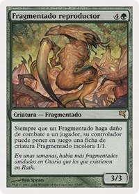 Brood Sliver (Spanish) - "Fragmentado reproductor", Magic Encyclopedia 2005 (Salvat/Hachette)