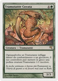 Brood Sliver (Italian) - "Tramutante Covata", Magic Encyclopedia 2005 (Salvat/Hachette)