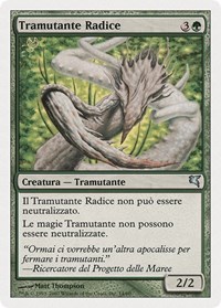 Root Sliver (Italian) - "Tramutante Radice", Magic Encyclopedia 2005 (Salvat/Hachette)
