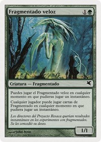 Quick Sliver (Spanish) - "Fragmentado veloz", Magic Encyclopedia 2005 (Salvat/Hachette)