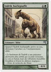 Indrik Stomphowler (French) - "Indrik hurlepiaffe", Magic Encyclopedia 2005 (Salvat/Hachette)
