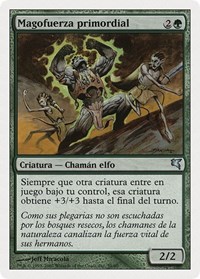 Primal Forcemage (Spanish) - "Magofuerza primordial", Magic Encyclopedia 2005 (Salvat/Hachette)