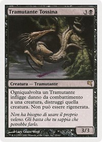 Toxin Sliver (Italian) - "Tramutante Tossina", Magic Encyclopedia 2005 (Salvat/Hachette)