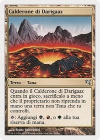 Darigaaz's Caldera (Italian) - "Calderone di Darigaaz", Magic Encyclopedia 2005 (Salvat/Hachette)