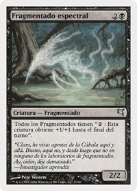 Spectral Sliver (Spanish) - "Fragmentado espectral", Magic Encyclopedia 2005 (Salvat/Hachette)
