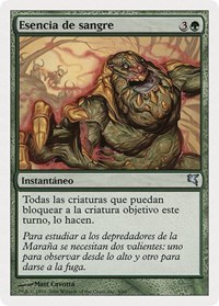 Bloodscent (Spanish) - "Esencia de sangre", Magic Encyclopedia 2005 (Salvat/Hachette)
