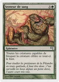 Bloodscent (French) - "Senteur de sang", Magic Encyclopedia 2005 (Salvat/Hachette)