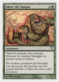 Bloodscent (Italian) - "Odore del Sangue", Magic Encyclopedia 2005 (Salvat/Hachette)