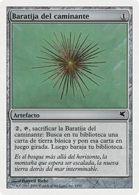 Wayfarer's Bauble (Spanish) - "Baratija del caminante" (D43), Magic Encyclopedia 2005 (Salvat/Hachette)
