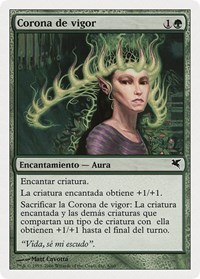 Crown of Vigor (Spanish) - "Corona de vigor", Magic Encyclopedia 2005 (Salvat/Hachette)